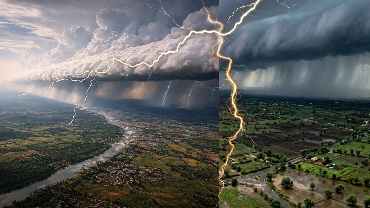 भीषण गर्मी के बीच मौसम ने ली करवट, 1000 किमी लंबी ‘सीधी बादल पट्टी’ ने वैज्ञानिकों को चौंकाया