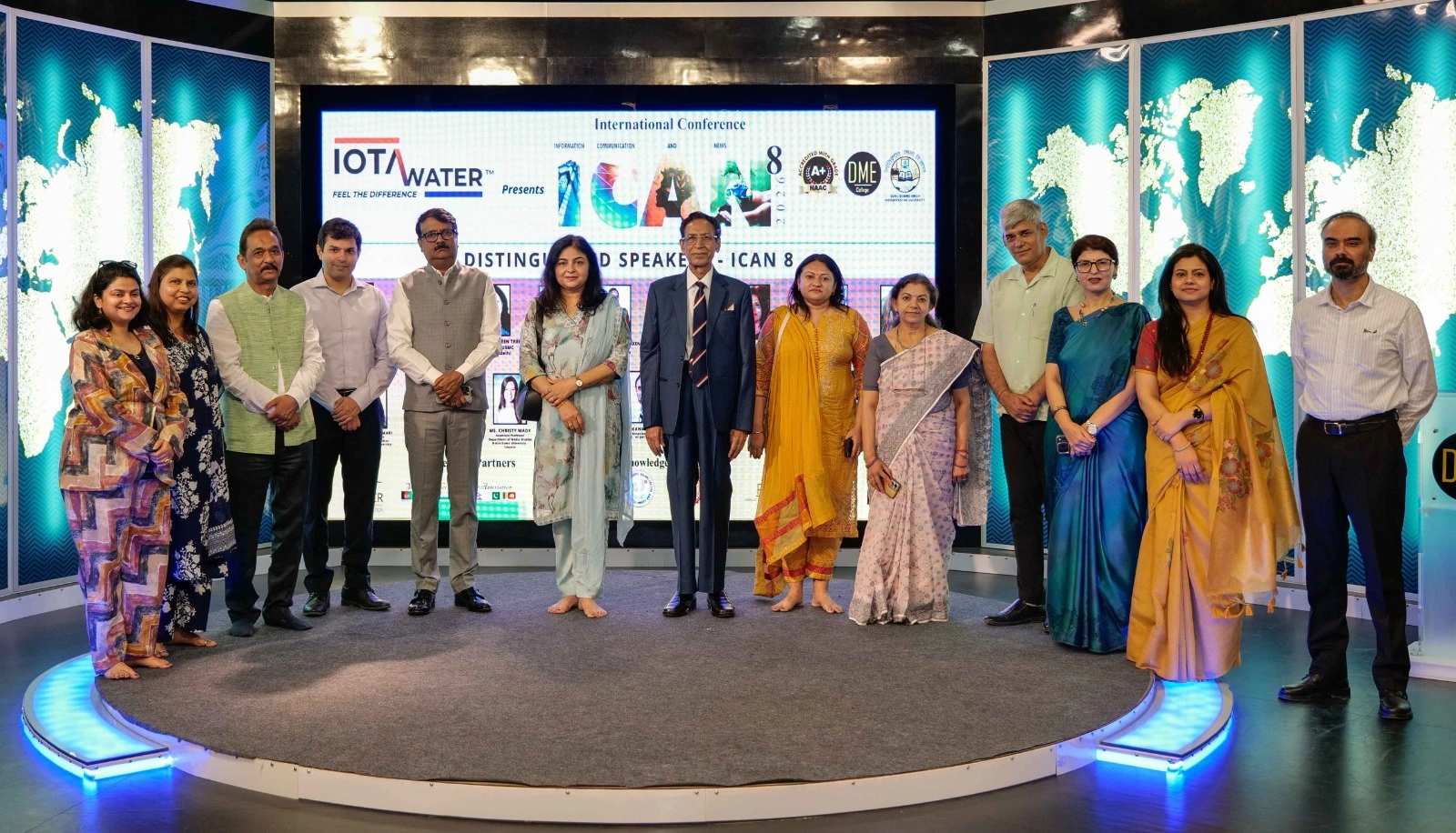 आईसीएएन-8 का सफल समापन, वैश्विक भागीदारी और अकादमिक उत्कृष्टता का प्रदर्शन