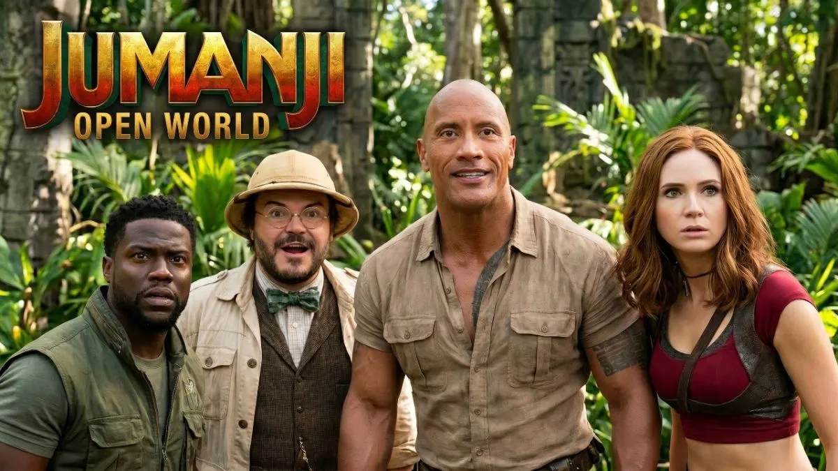Jumanji Open World Trailer रियल वर्ल्ड में मची गेम की तबाही, Dwayne Johnson की फिल्म क्रिसमस 2026 पर रिलीज