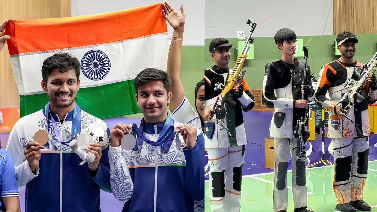 Asian Games 2026: भारत ने एक दिन में जीते शूटिंग के तीन मेडल