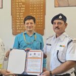 टाटानगर के सिविल डिफेंस इंस्पेक्टर संतोष कुमार को मिला राष्ट्रीय पदक व प्रशंसा पत्र