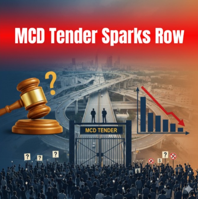MCD टेंडर शर्तों पर विवाद: 122 लेन का अनुभव मांगा, सिर्फ 2-3 कंपनियां ही क्वालिफाई, राजस्व के नुकसान का खतरा