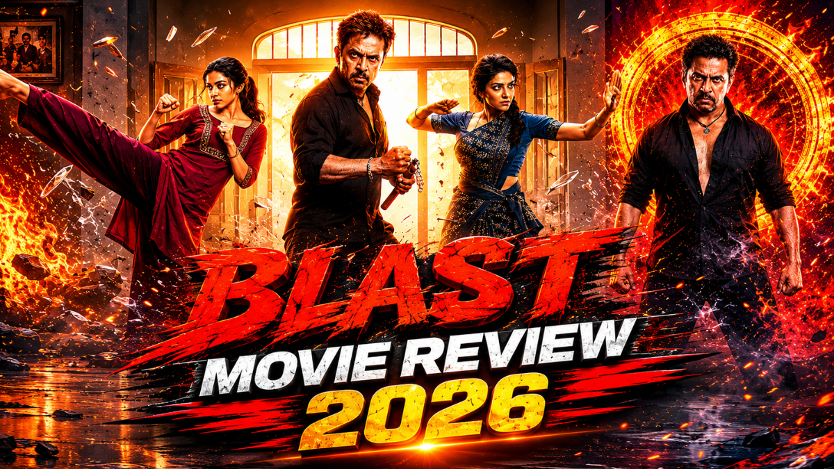 Blast Movie Review 2026: दमदार एक्शन के साथ Arjun Sarja की वापसी