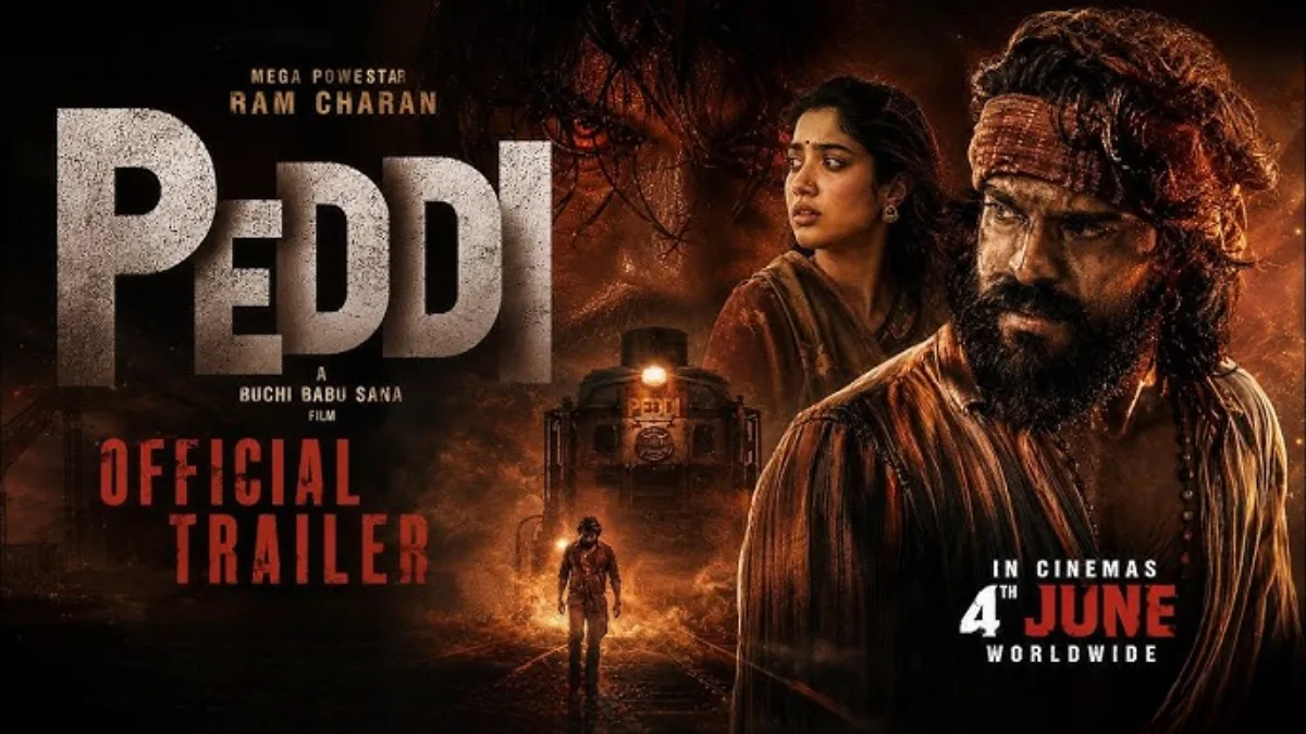 Peddi Trailer Release: Ram Charan का रॉ और रियल अवतार, 4 जून को होगी रिलीज