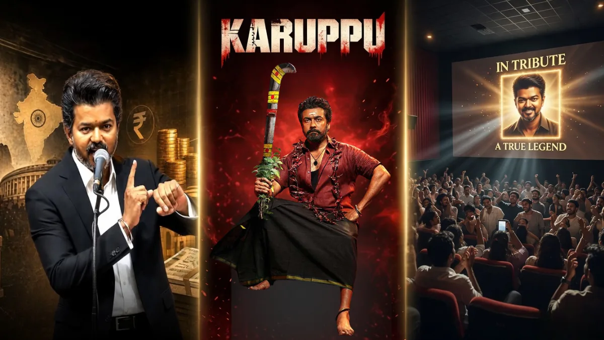 सूर्या की ‘Karuppu’ में CM C. Joseph Vijay को खास श्रद्धांजलि, थिएटर्स में जश्न का माहौल