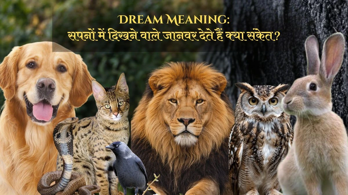 Dream Meaning सपनों में दिखने वाले जानवर देते हैं क्या संकेत