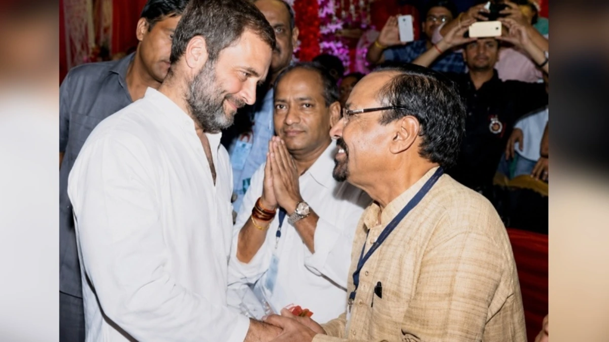 विजय शंकर चतुर्वेदी ने राहुल गांधी को जन्मदिन की बधाई देते हुए उनके स्वस्थ और सफल जीवन की कामना की