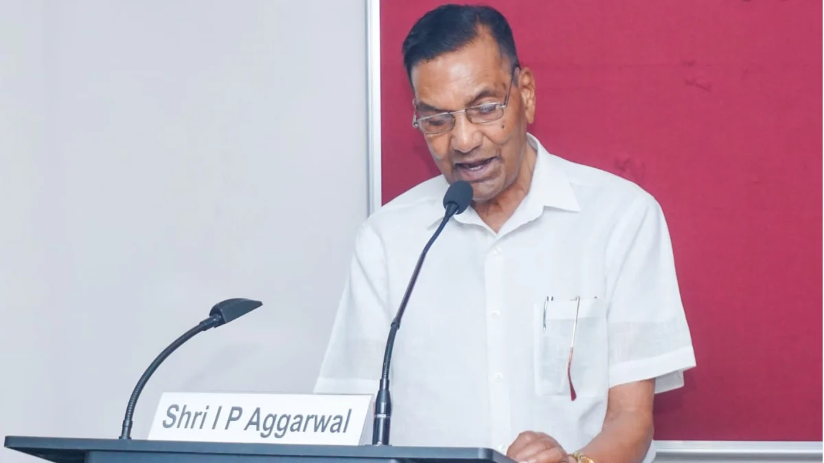मानवीय मूल्यों के संरक्षण के साथ एआई को अपनाना समय की आवश्यकता : प्रो. आई. पी. अग्रवाल