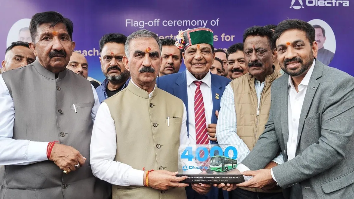 ओलेक्ट्रा का बड़ा कीर्तिमान, देशभर में 4,000 इलेक्ट्रिक बसें चलाने वाली पहली भारतीय कंपनी