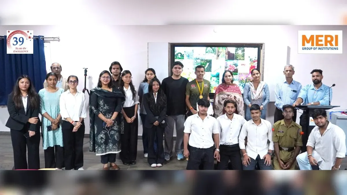 MERI कॉलेज में फोटोग्राफी के जरिए रचनात्मकता को मिला बढ़ावा